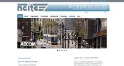 Desktop Screenshot of nc-ite.org