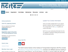 Tablet Screenshot of nc-ite.org